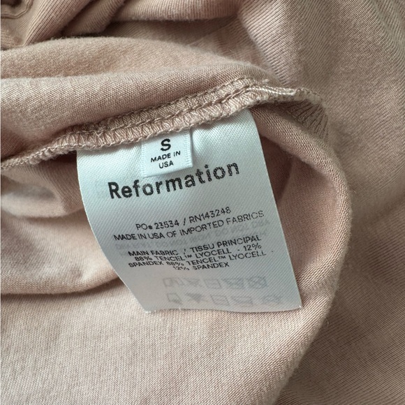 Reformation Pink Midi Dress - Picture 6 of 6